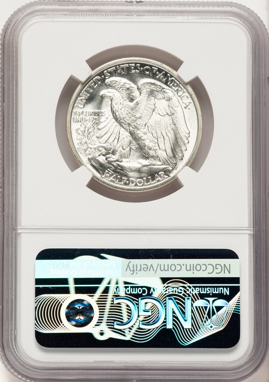 1936-S 50C Walking Liberty Half Dollar NGC MS67
