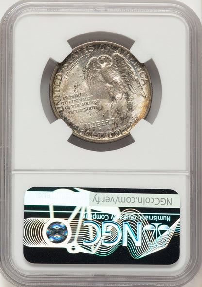 1925 50C Stone Mountain Commemorative Silver NGC MS67