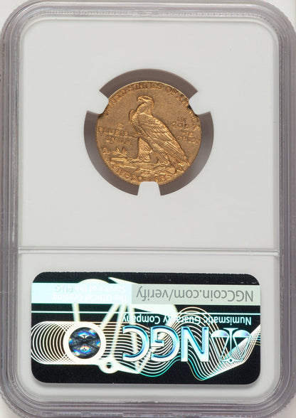 1912-S $5 Indian Half Eagle NGC AU58