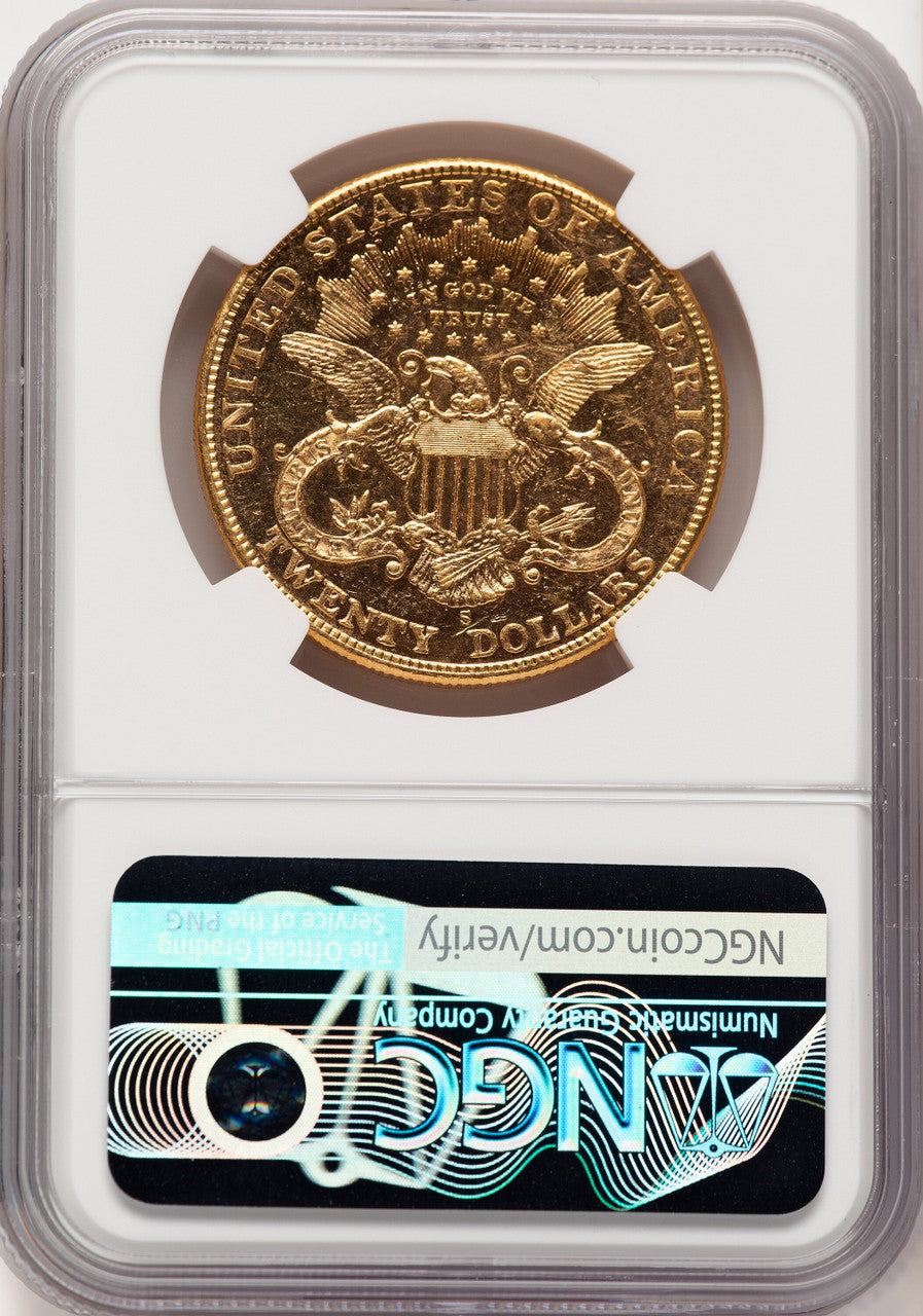 1903-S $20 PL Liberty Double Eagle NGC MS60