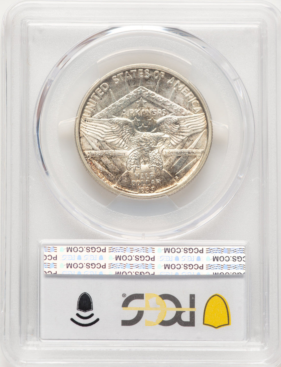 1935-S 50C Arkansas Commemorative Silver PCGS MS67