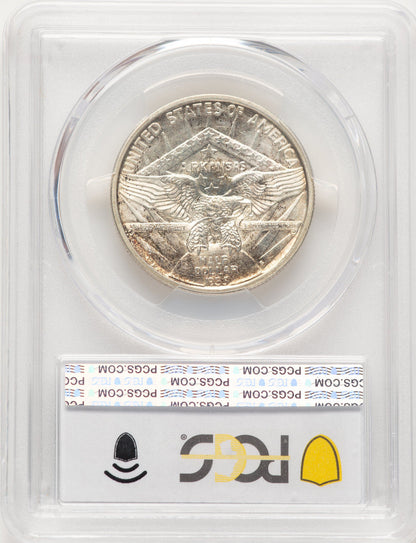 1935-S 50C Arkansas Commemorative Silver PCGS MS67