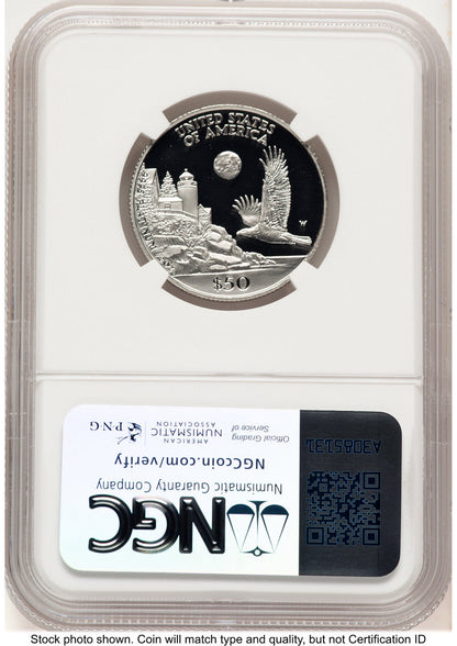 1998-W Proof Platinum Eagle 1/2 oz Brown Label NGC PF70 (784188008)