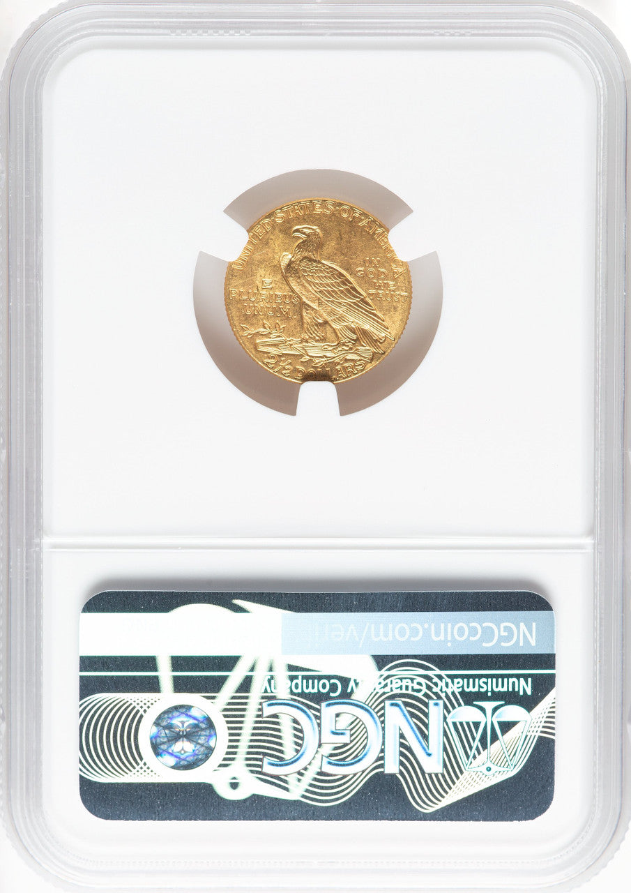 1914 $2.50 Indian Quarter Eagle NGC MS61