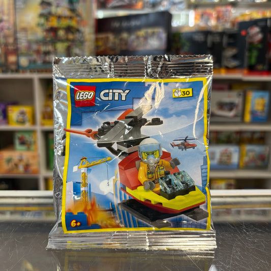 Fire Helicopter foil pack, 952301 - City Set