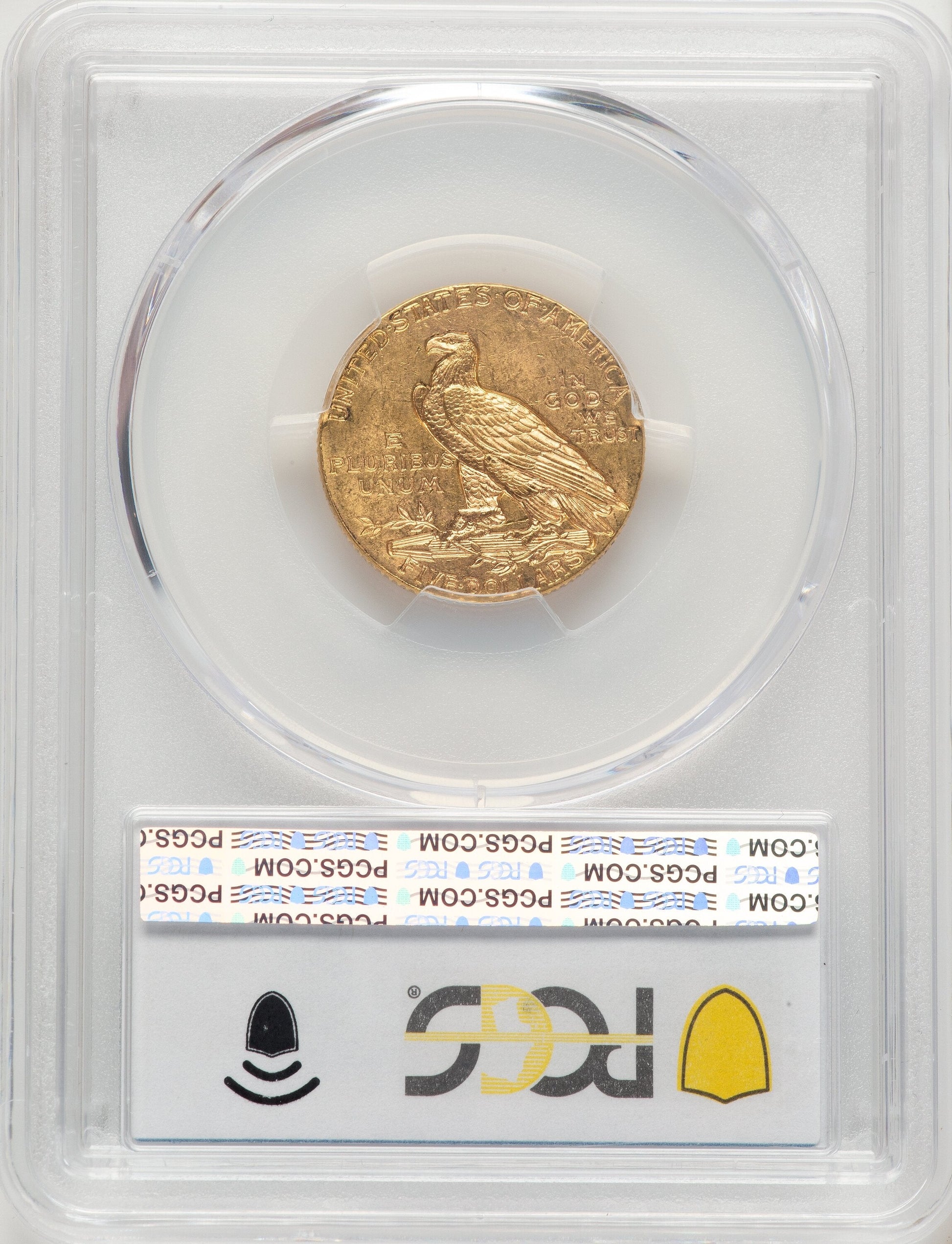 1915 $5 Indian Half Eagle PCGS MS62+