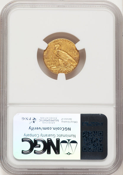 1909 $2.50 Indian Quarter Eagle NGC MS61 (784412057)