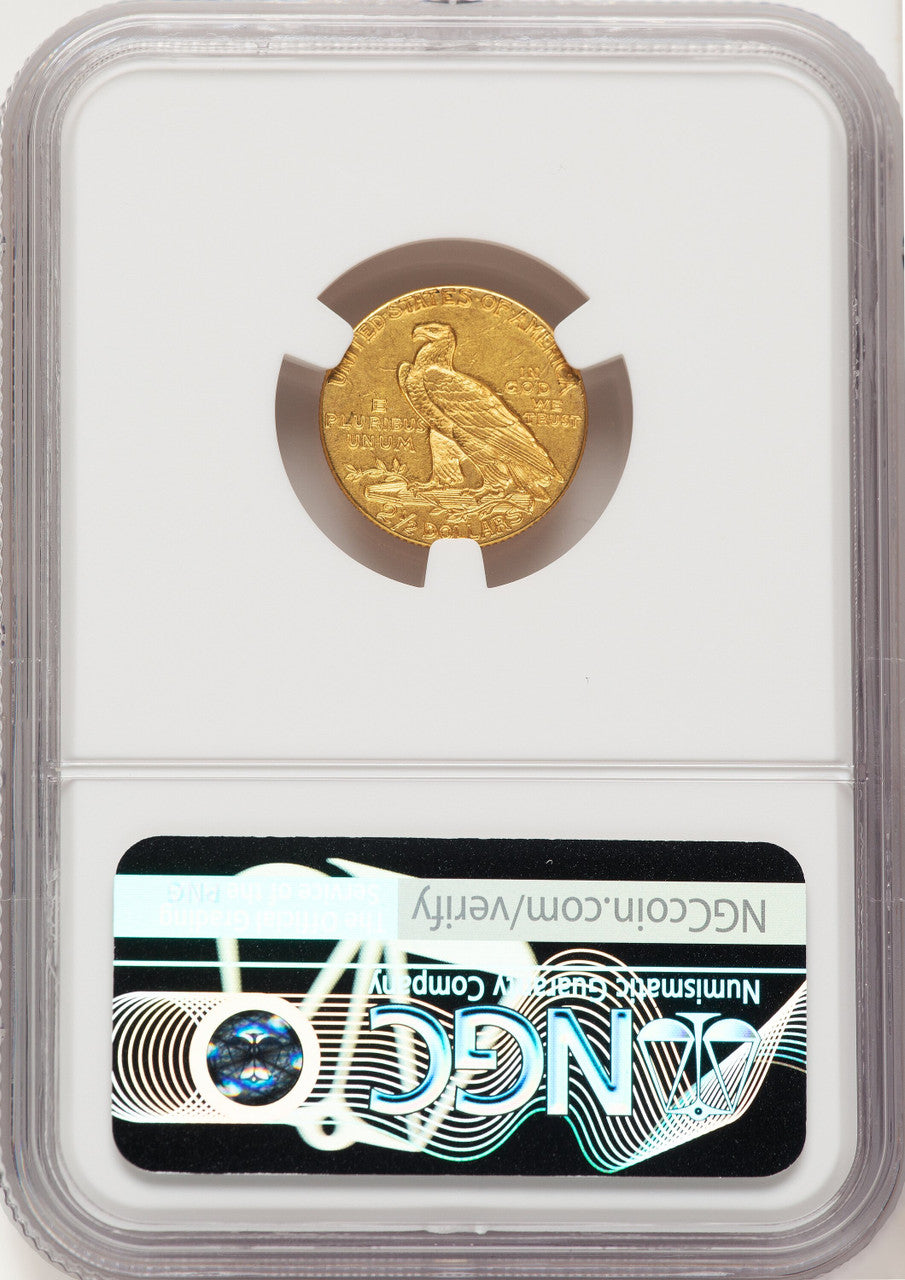 1911 $2.50 Indian Quarter Eagle NGC MS61 (784412058)