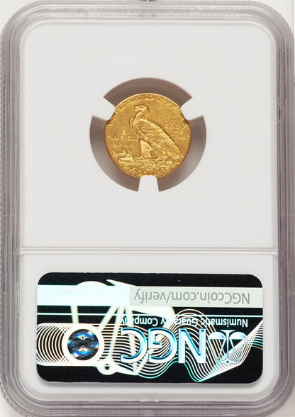 1911 $2.50 Indian Quarter Eagle NGC MS61 (784412058)
