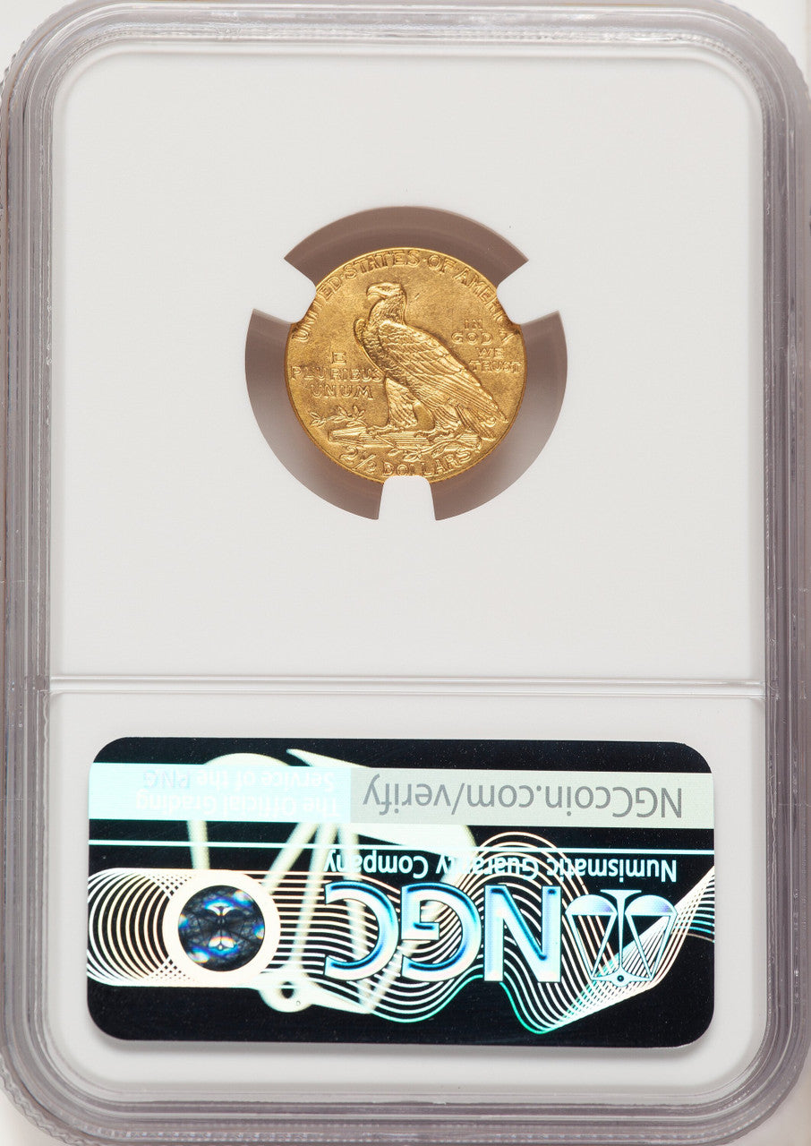1913 $2.50 Indian Quarter Eagle NGC MS62 (784412062)