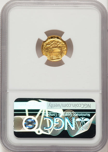 1922 G$1 Grant With Star Commemorative Gold NGC MS68+