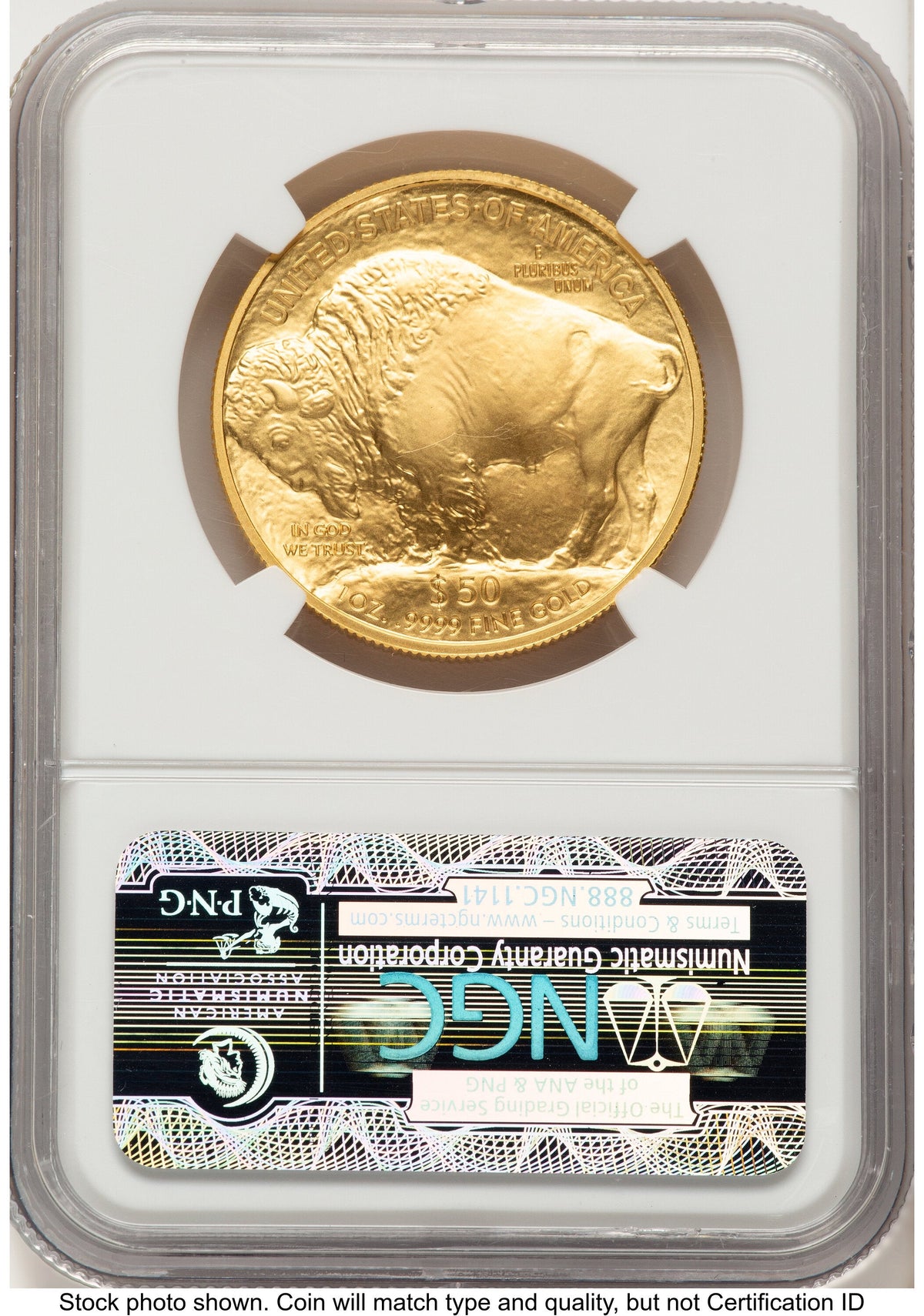 2008-W Burnished Gold Buffalo 1 oz Top 50 Most Popular Modern Coins Label NGC MS70