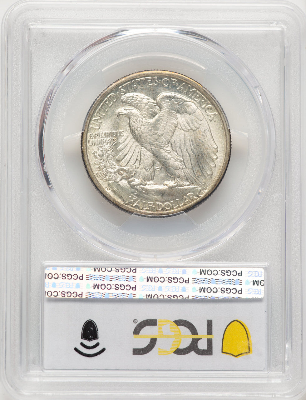 1944-D 50C Walking Liberty Half Dollar PCGS MS67