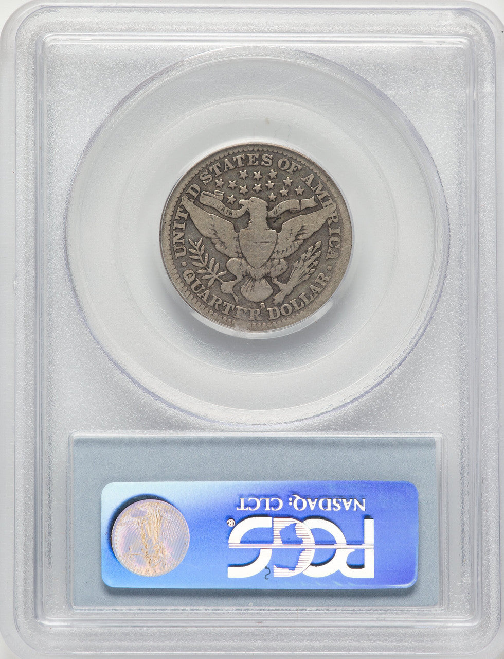 1913-S 25C Barber Quarter PCGS VG8