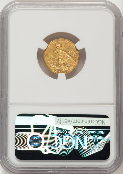 1913 $2.50 Indian Quarter Eagle NGC MS64