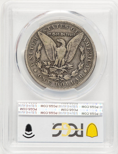 1889-CC CAC Morgan Dollar PCGS F12