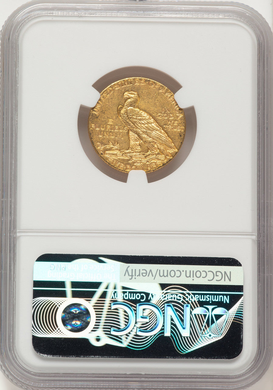 1915-S $5 Indian Half Eagle NGC MS62