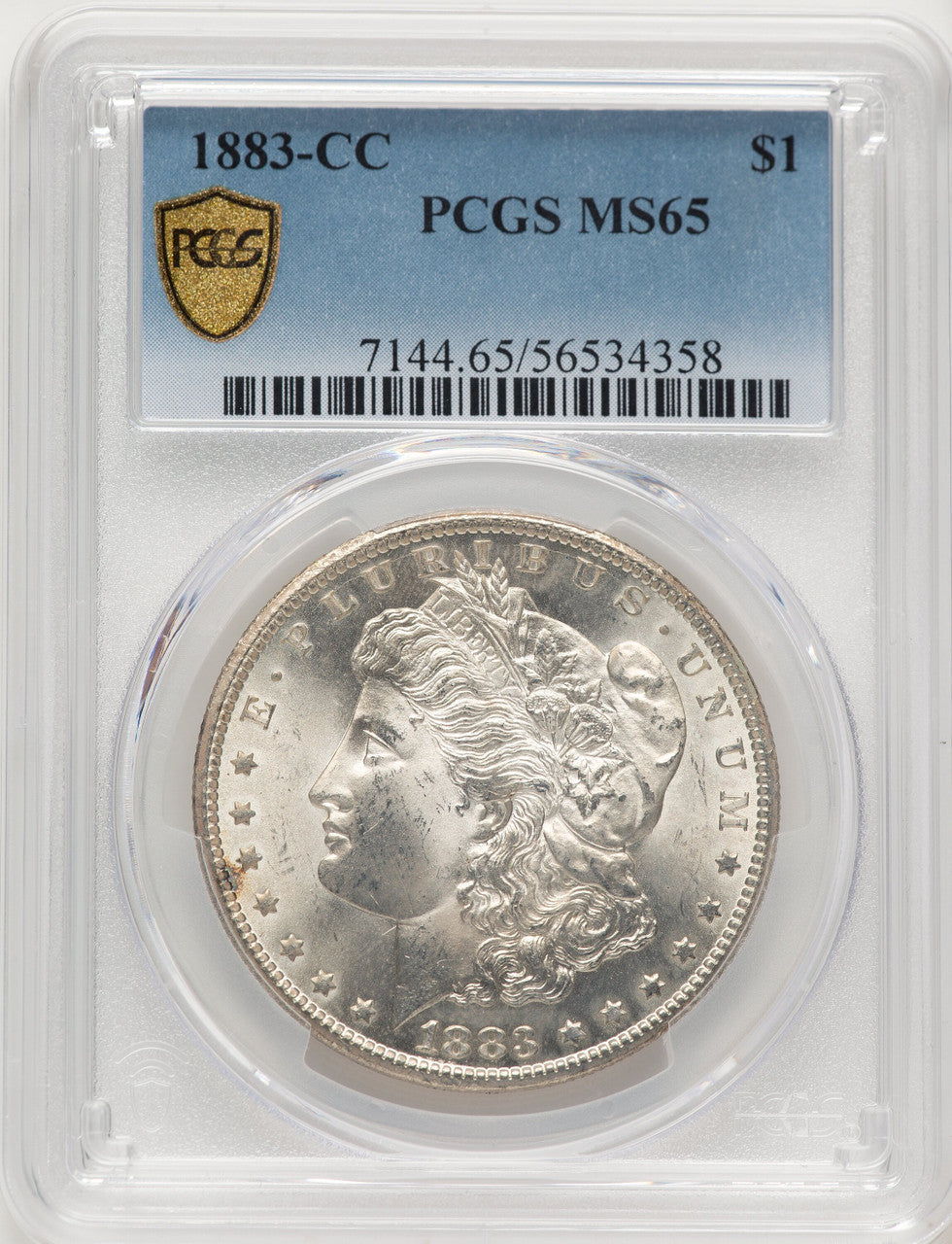 1883-CC Morgan Dollar PCGS MS65 (784478017)