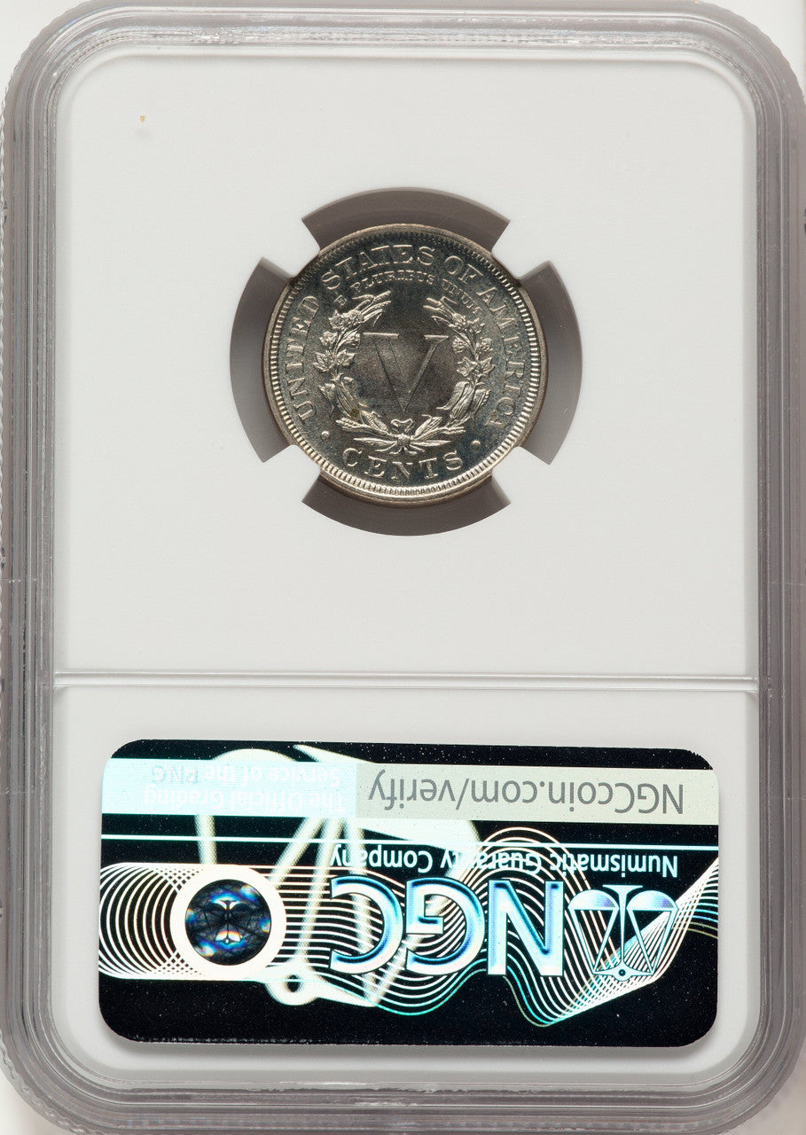 1902 5C Proof Liberty Nickel NGC PR67
