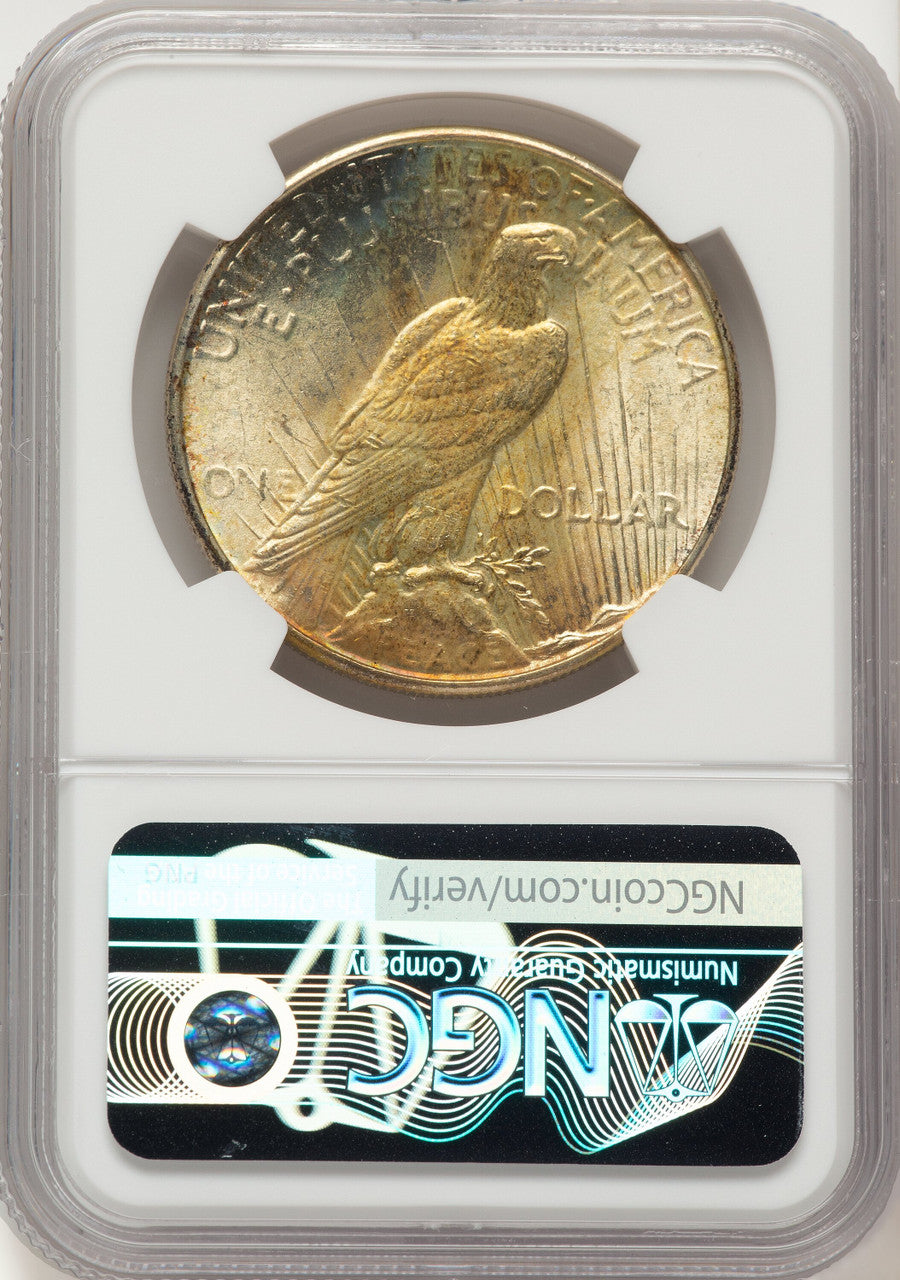 1934 Peace Dollar NGC MS66