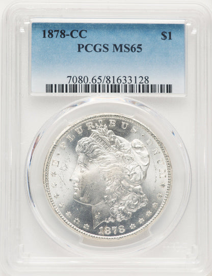 1878-CC Morgan Dollar PCGS MS65