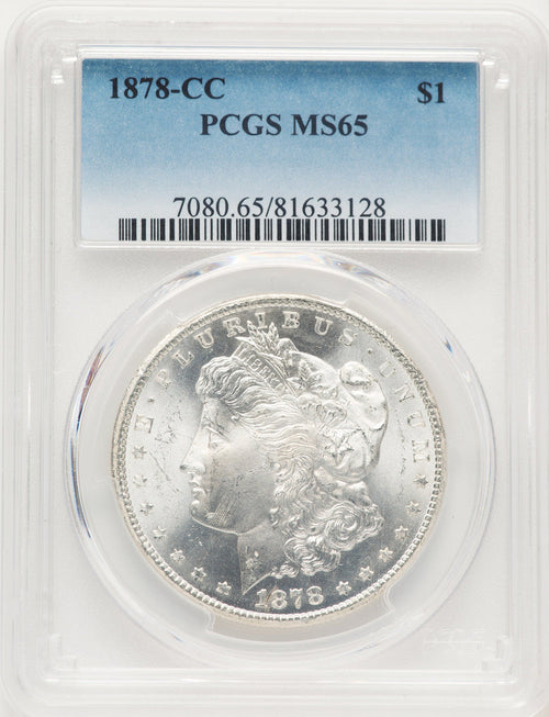 1878-CC Morgan Dollar PCGS MS65