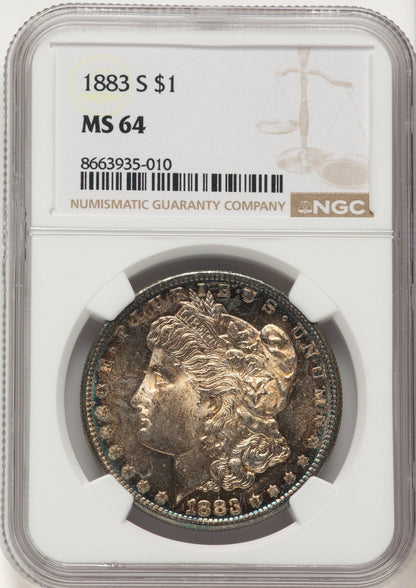 1883-S Morgan Dollar NGC MS64