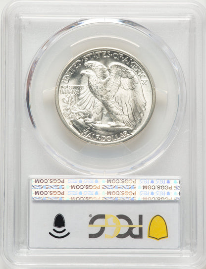 1935-S 50C Walking Liberty Half Dollar PCGS MS66