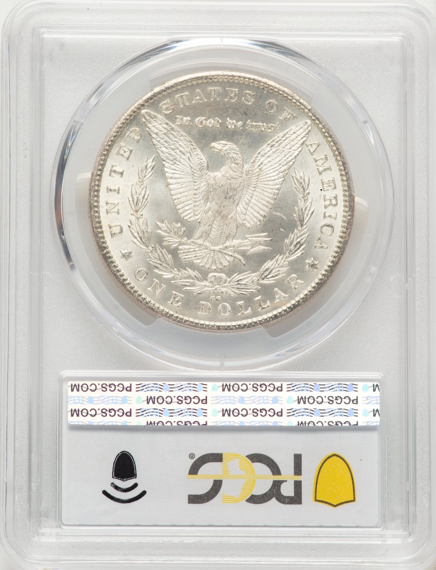 1880-CC 8 Over High 7 CAC Morgan Dollar PCGS MS65+