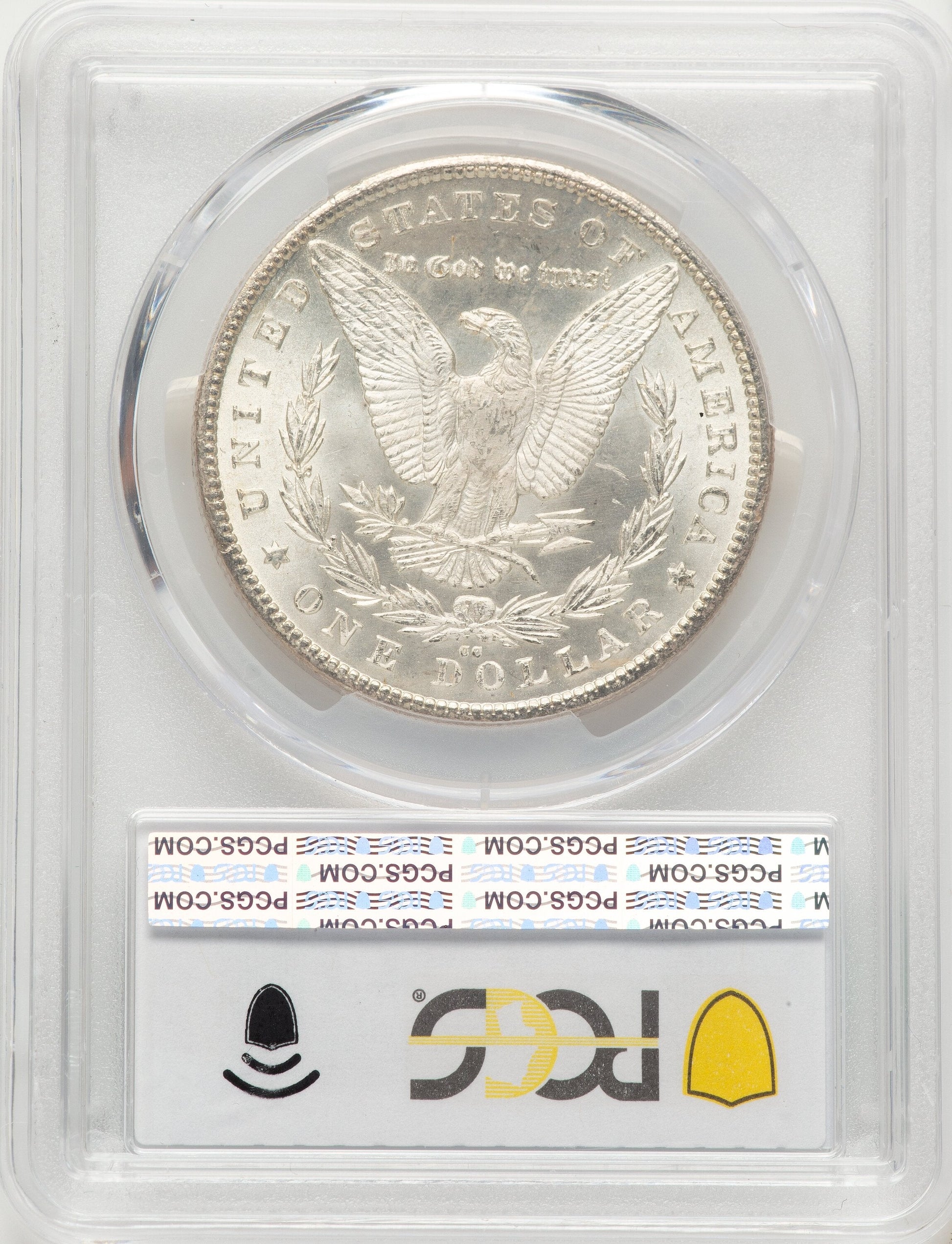 1880-CC 8 Over High 7 CAC Morgan Dollar PCGS MS65+