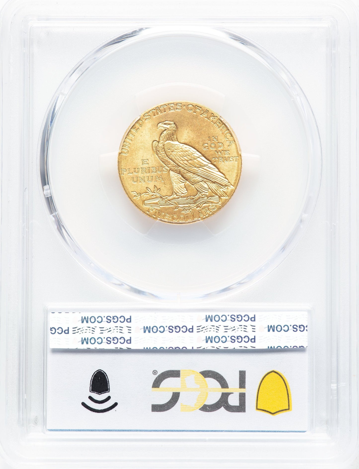1908 $5 Indian Indian Half Eagle PCGS MS65