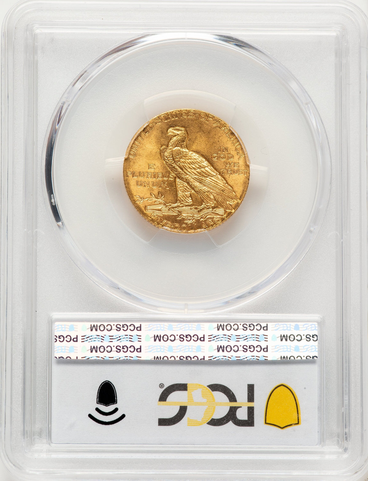 1908 $5 Indian Indian Half Eagle PCGS MS65