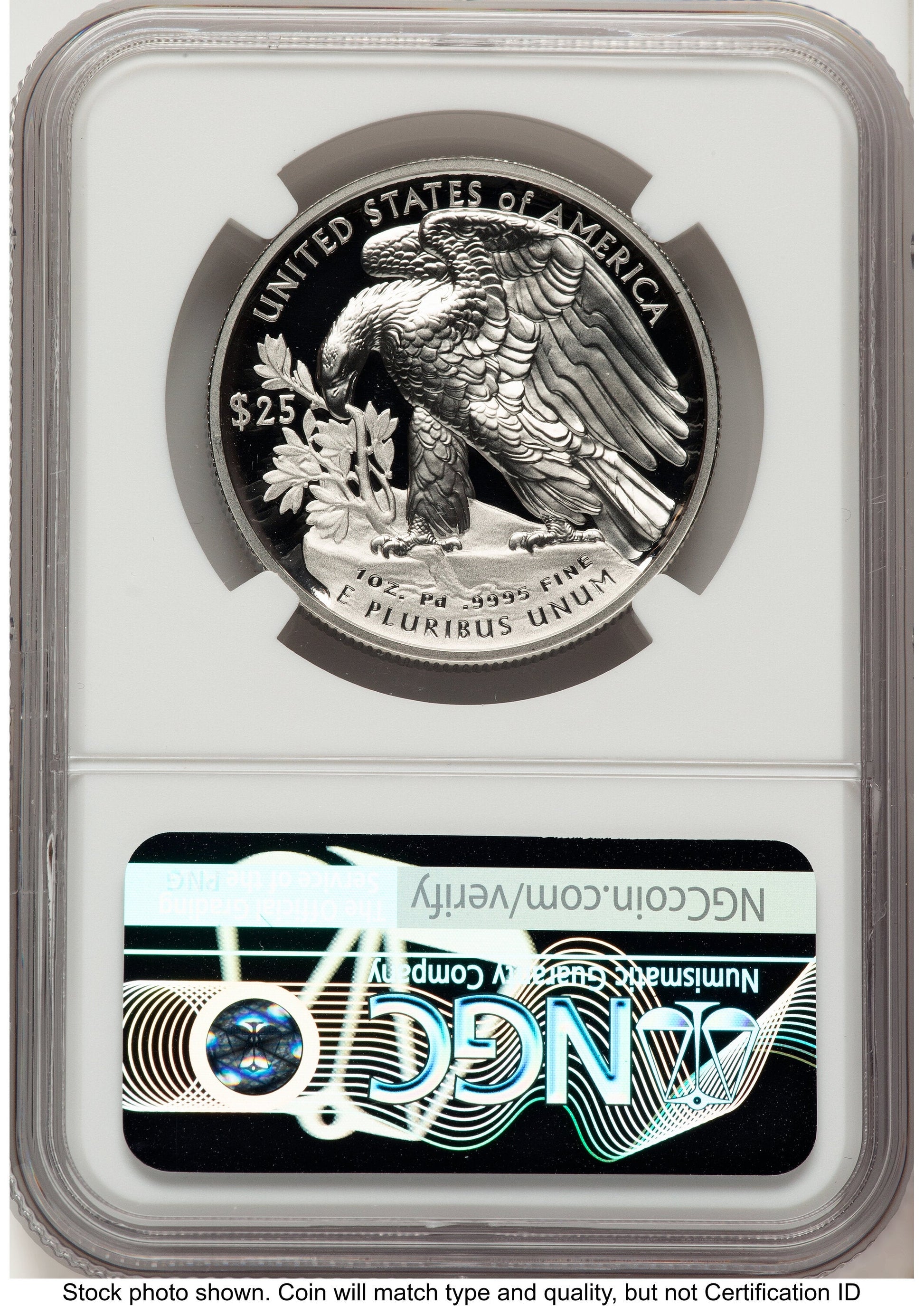 2024-W Palladium Eagle 1 oz Red Book NGC PF70