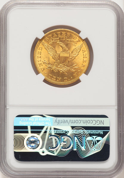 1907 $10 Liberty Liberty Eagle NGC MS66+