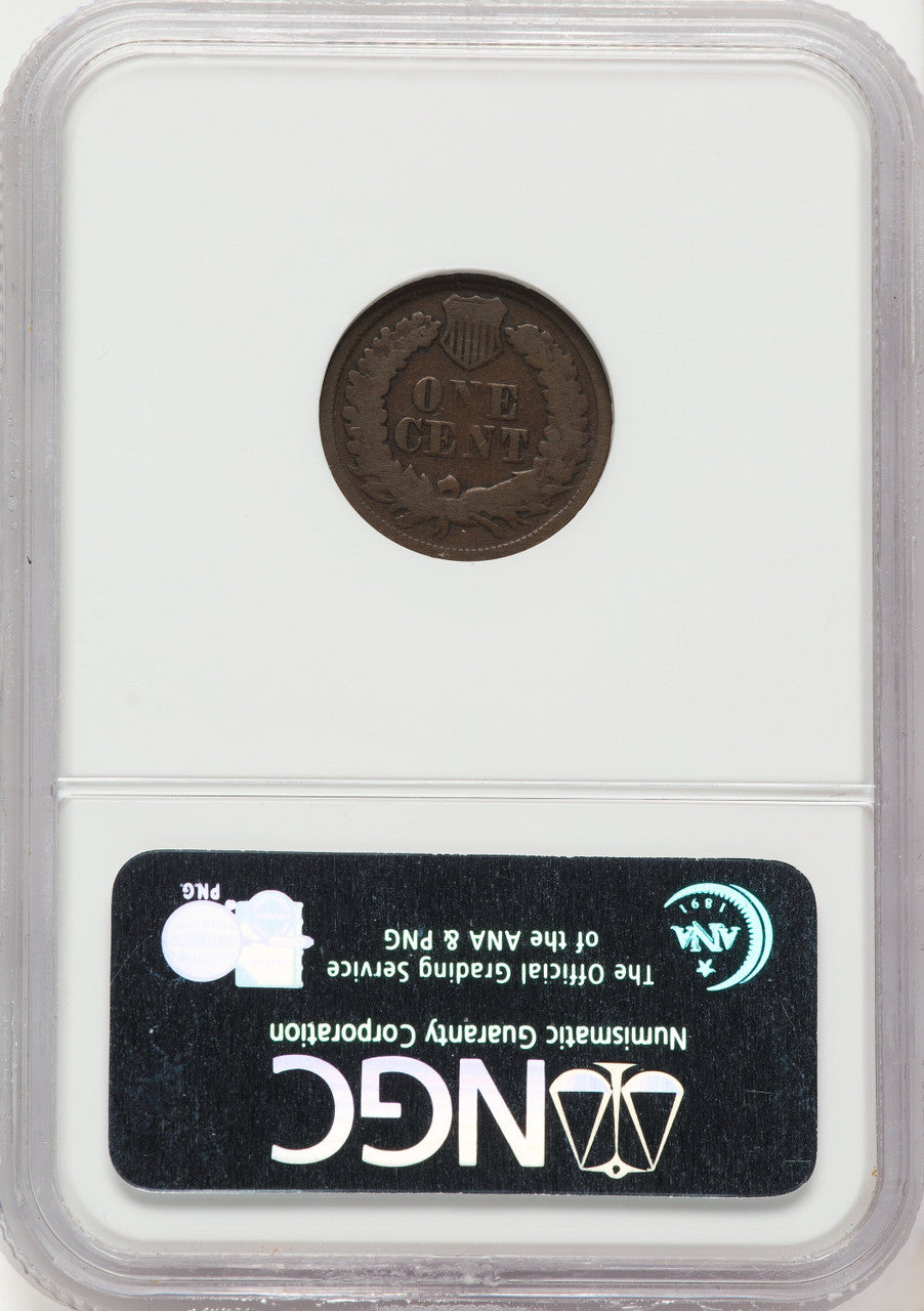 1877 1C BN Indian Cent NGC AG03