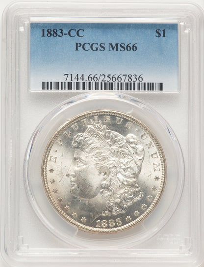 1883-CC Morgan Dollar PCGS MS66