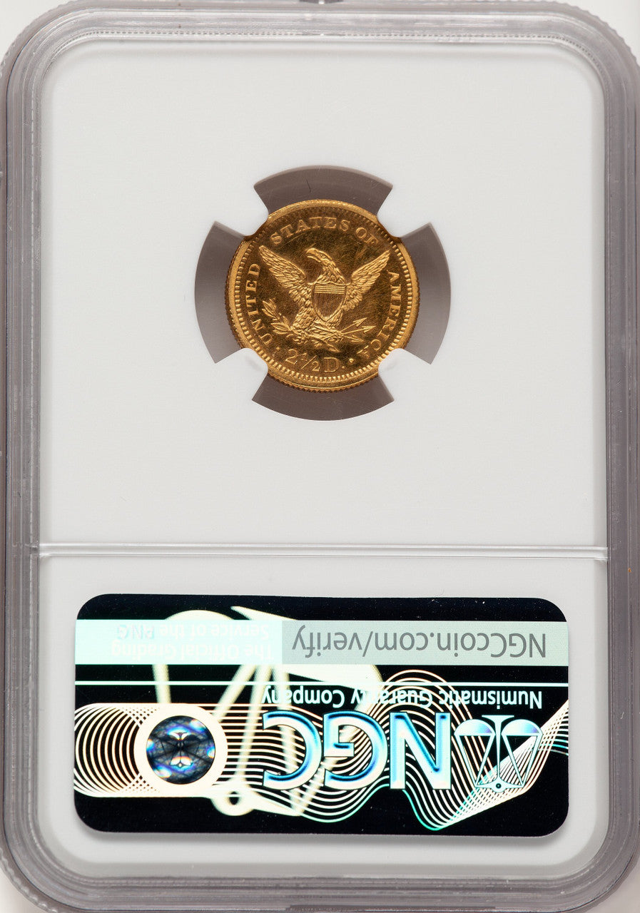 1878 $2.50 CA Proof Liberty Quarter Eagle NGC PR65