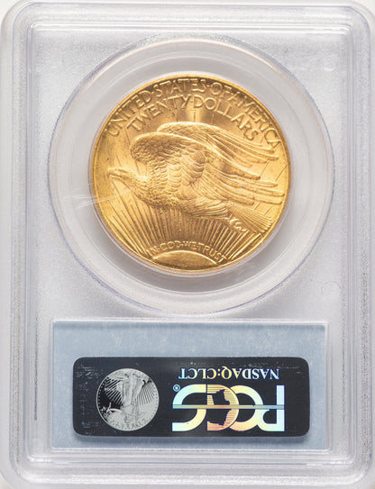 1922-S $20 CAC Saint-Gaudens Double Eagle PCGS MS63