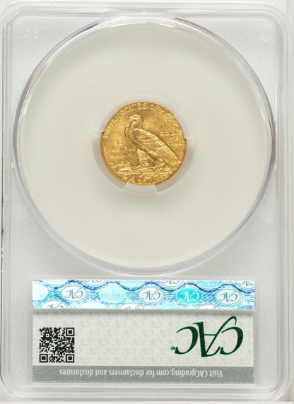 1908 $2.50 CACG Plus Indian Quarter Eagle CACG MS64+