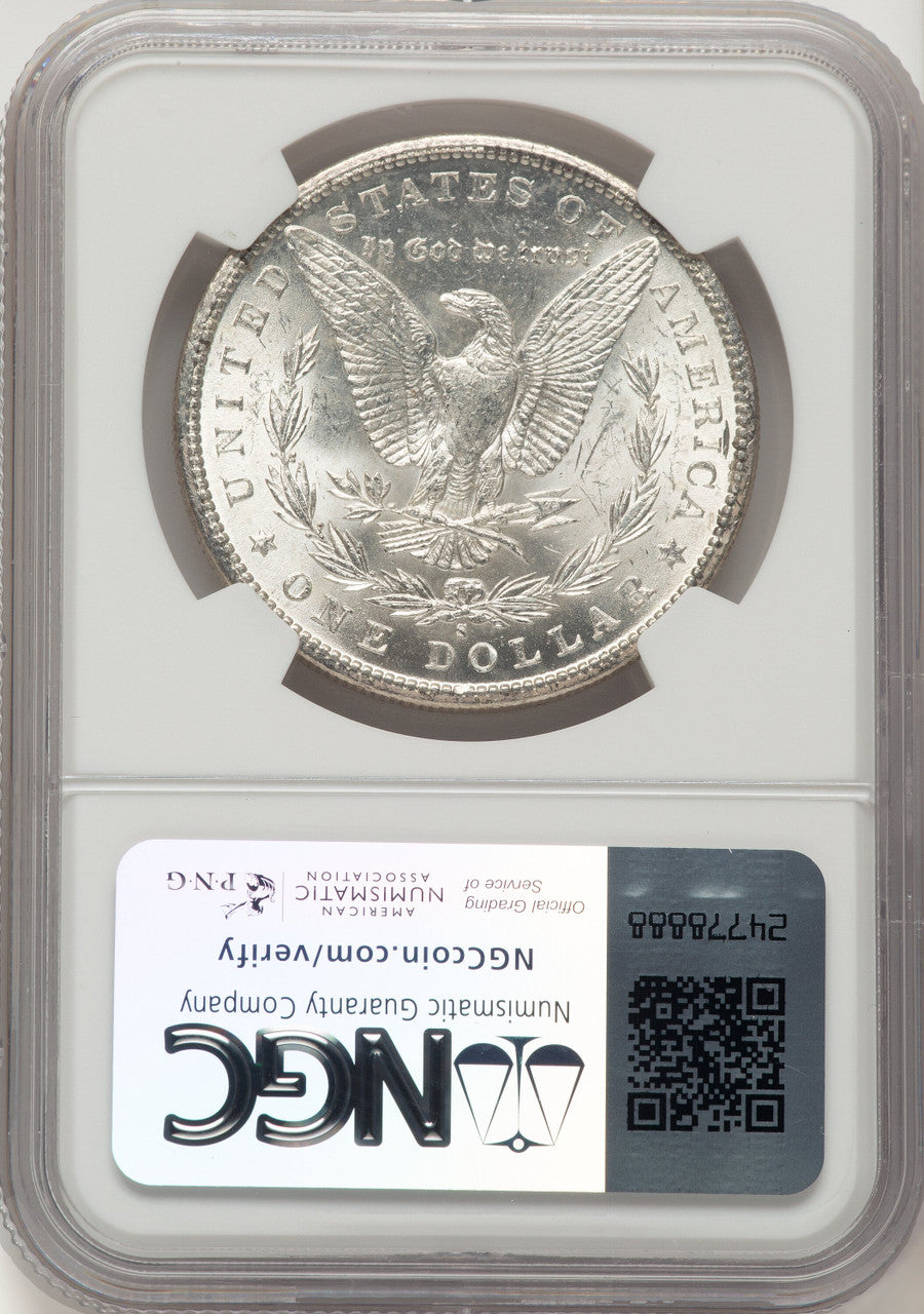 1887-S Morgan Dollar NGC MS63