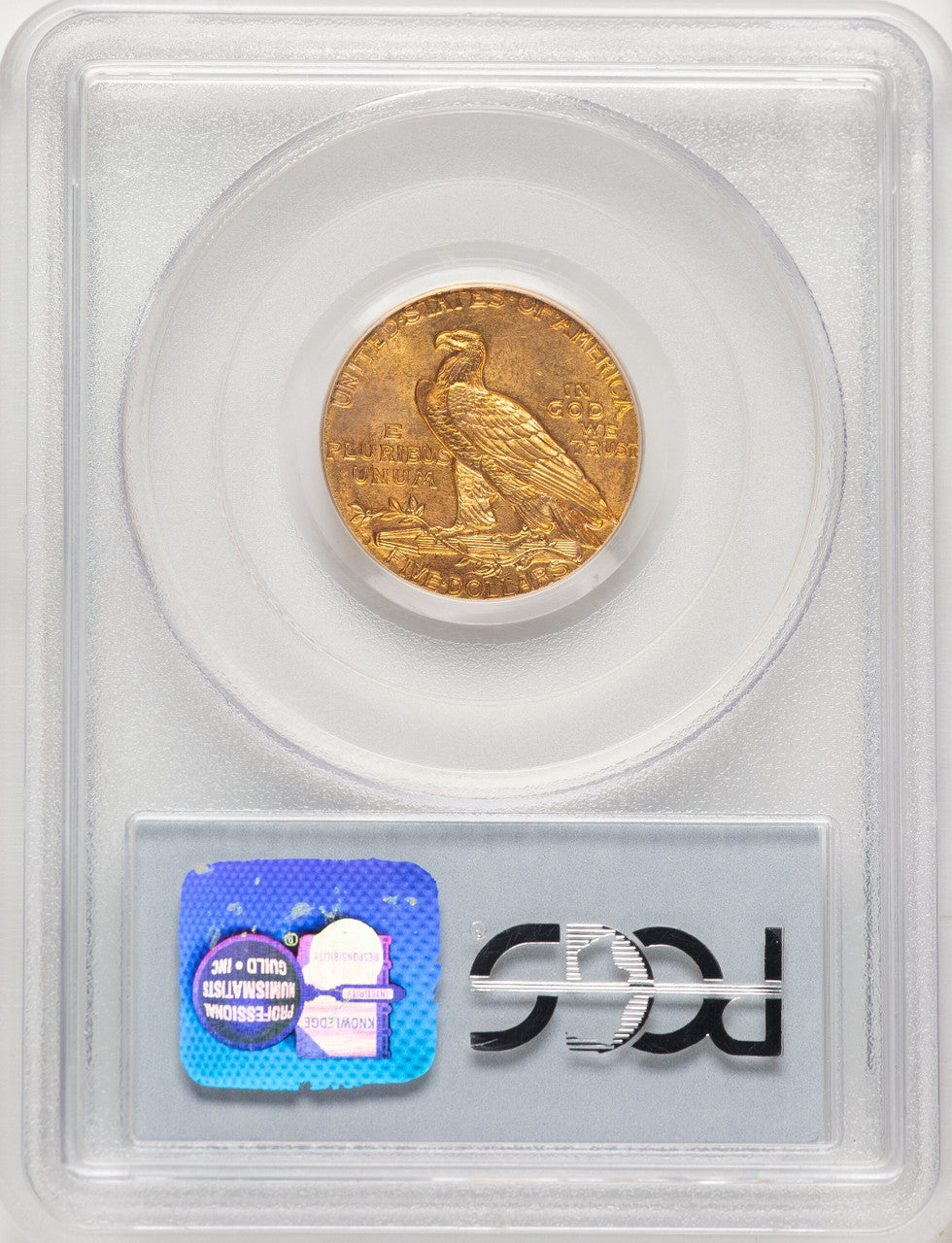 1914-D $5 Indian Half Eagle PCGS MS63
