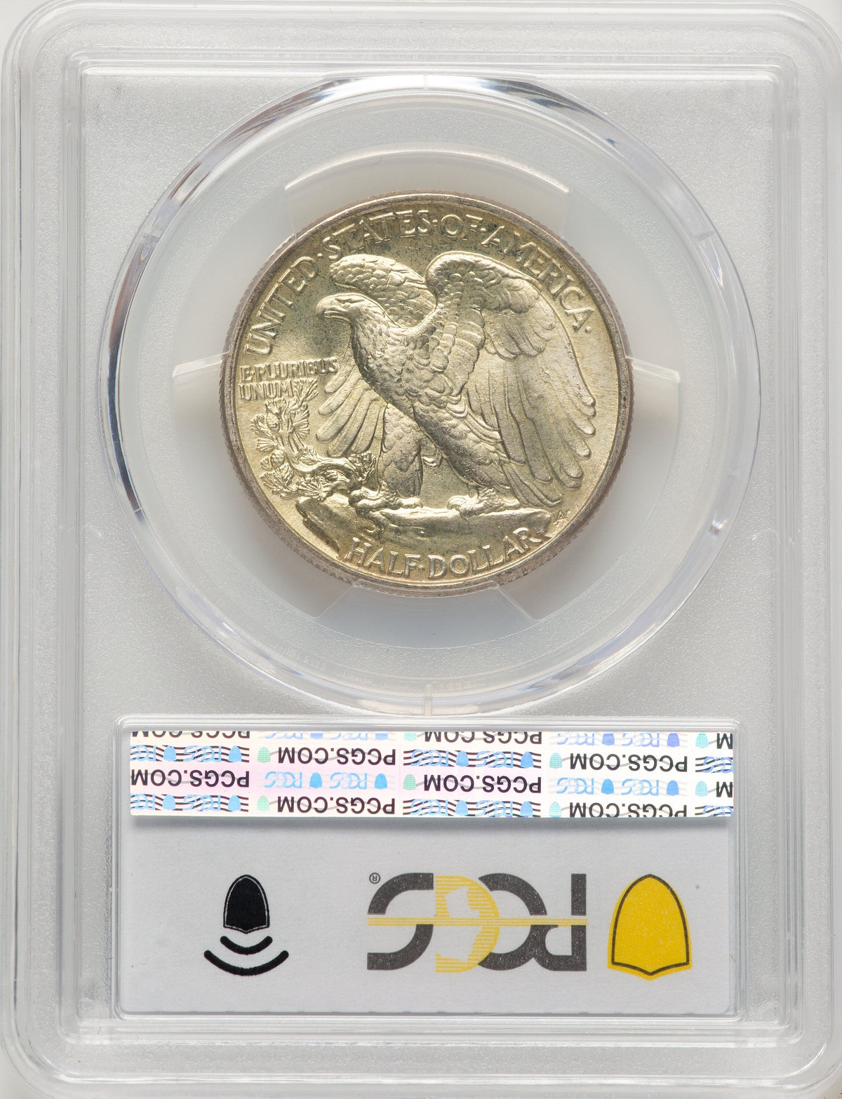 1942 50C CAC Walking Liberty Half Dollar PCGS MS67+