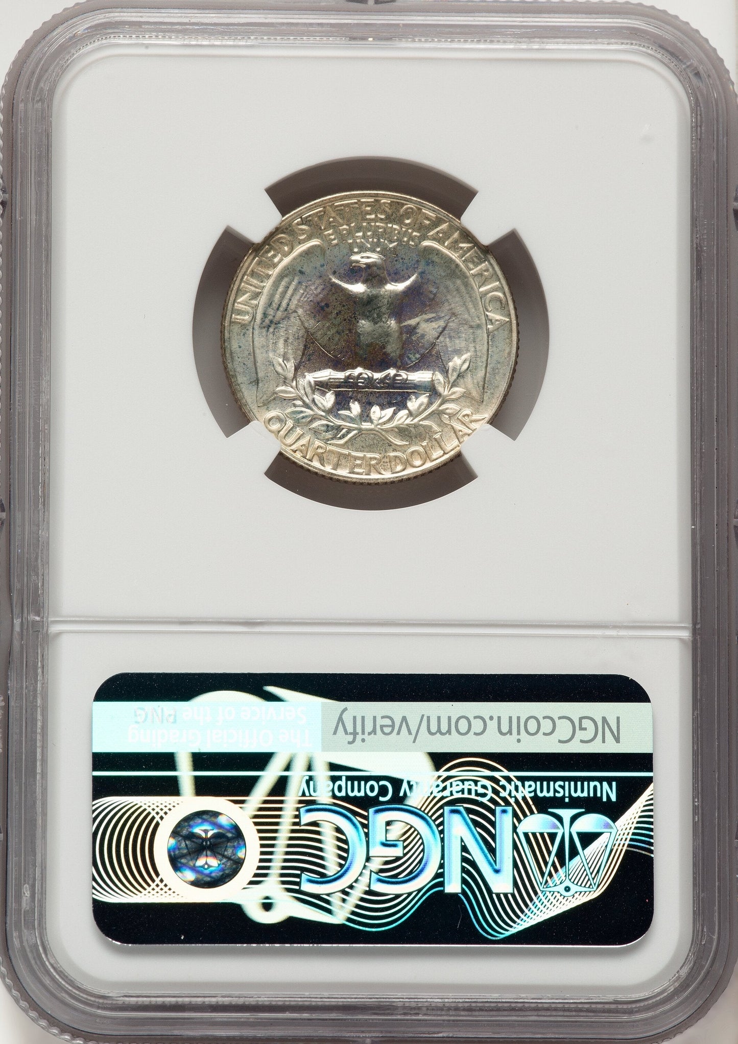 1941 25C Proof Washington Quarter NGC PR68