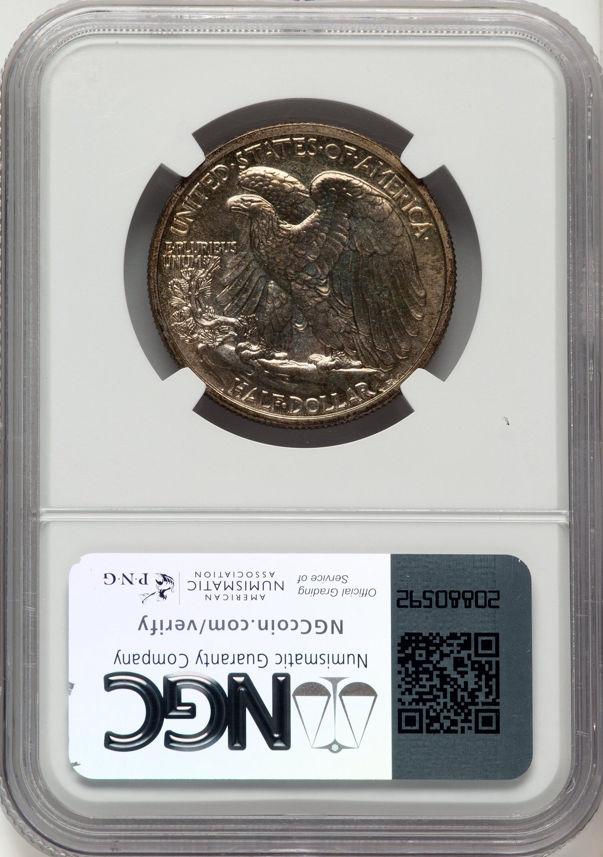 1936 50C Proof Walking Liberty Half Dollar NGC PR66