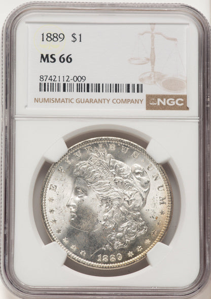 1889 Morgan Dollar NGC MS66