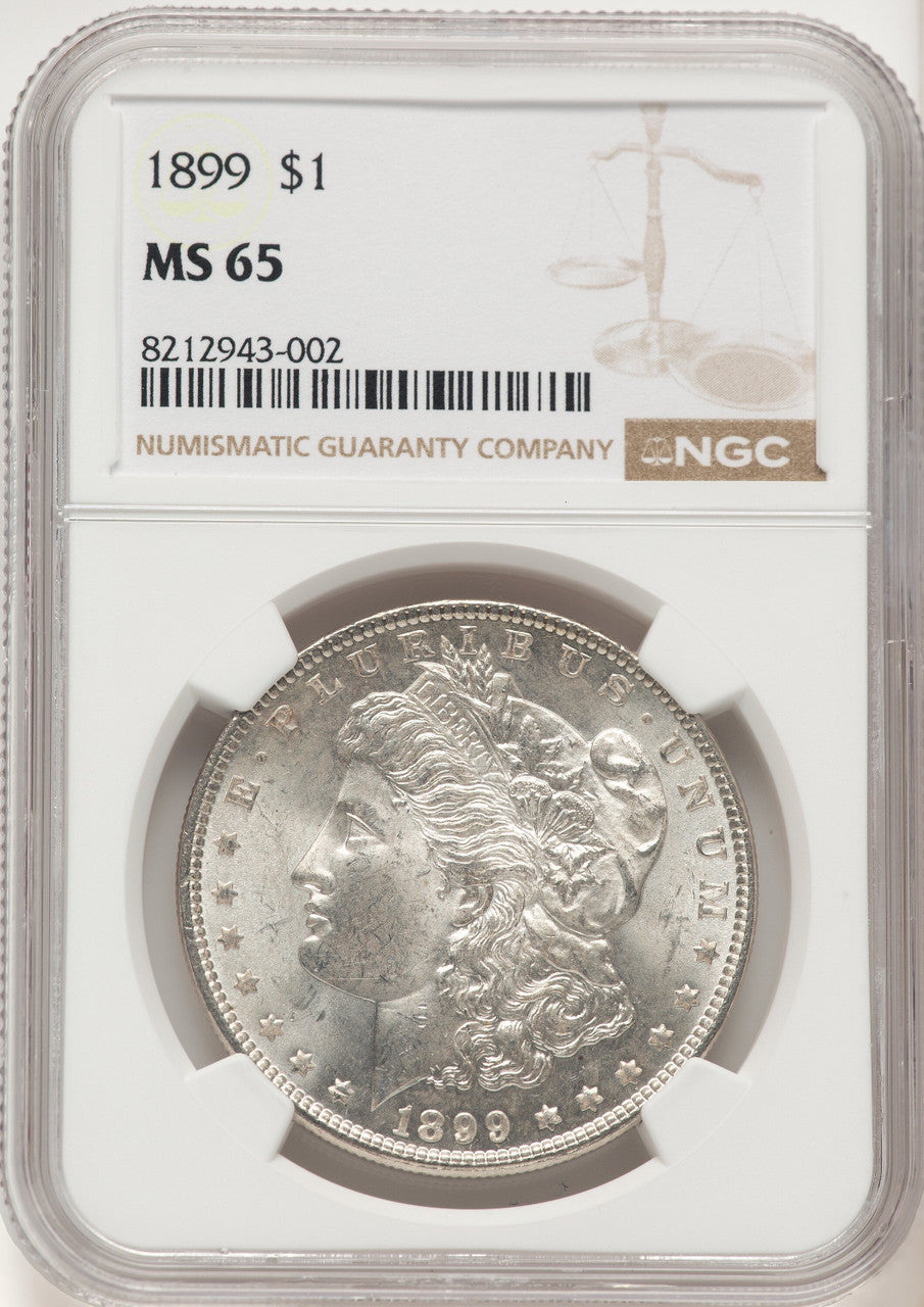 1899 Morgan Dollar NGC MS65