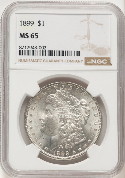 1899 Morgan Dollar NGC MS65