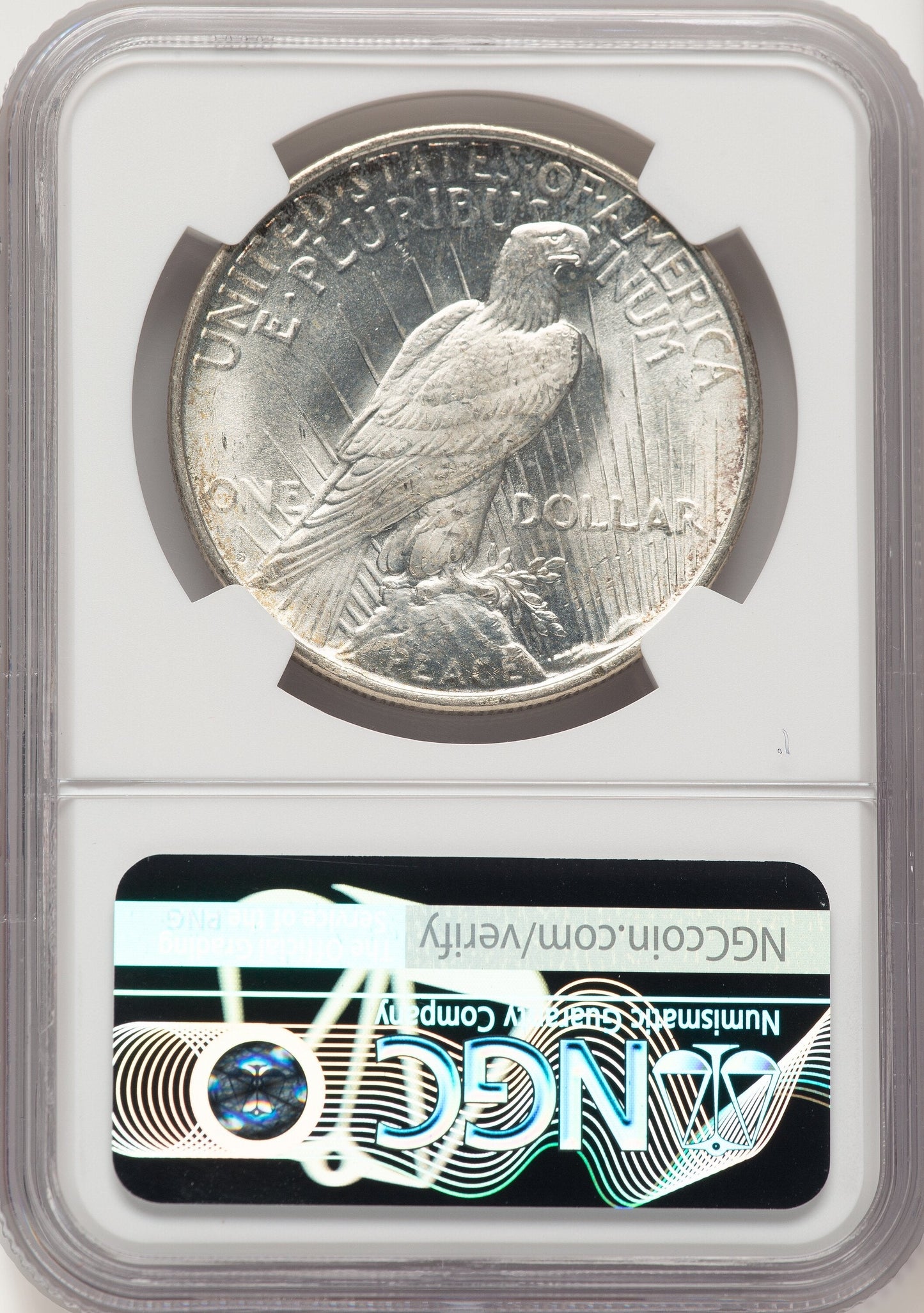 1922-D Peace Dollar NGC MS66