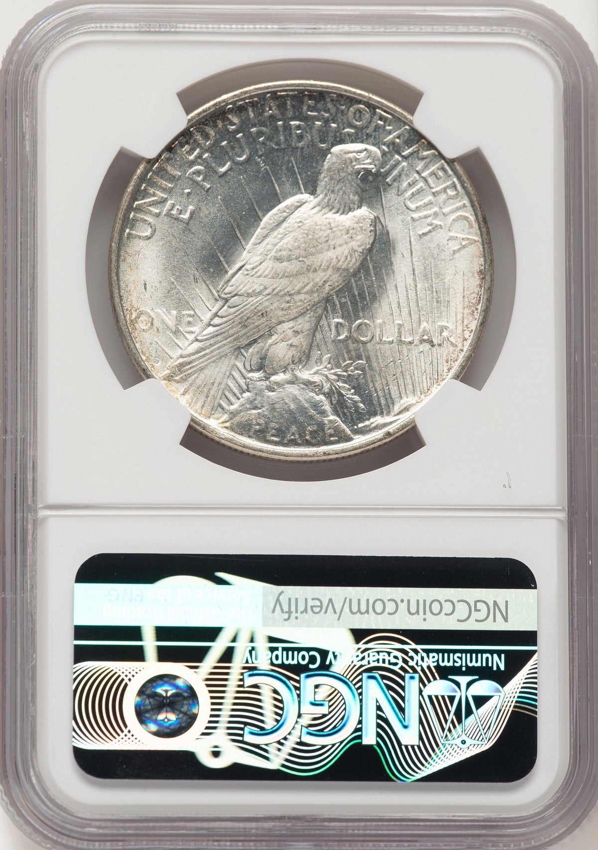 1922-D Peace Dollar NGC MS66