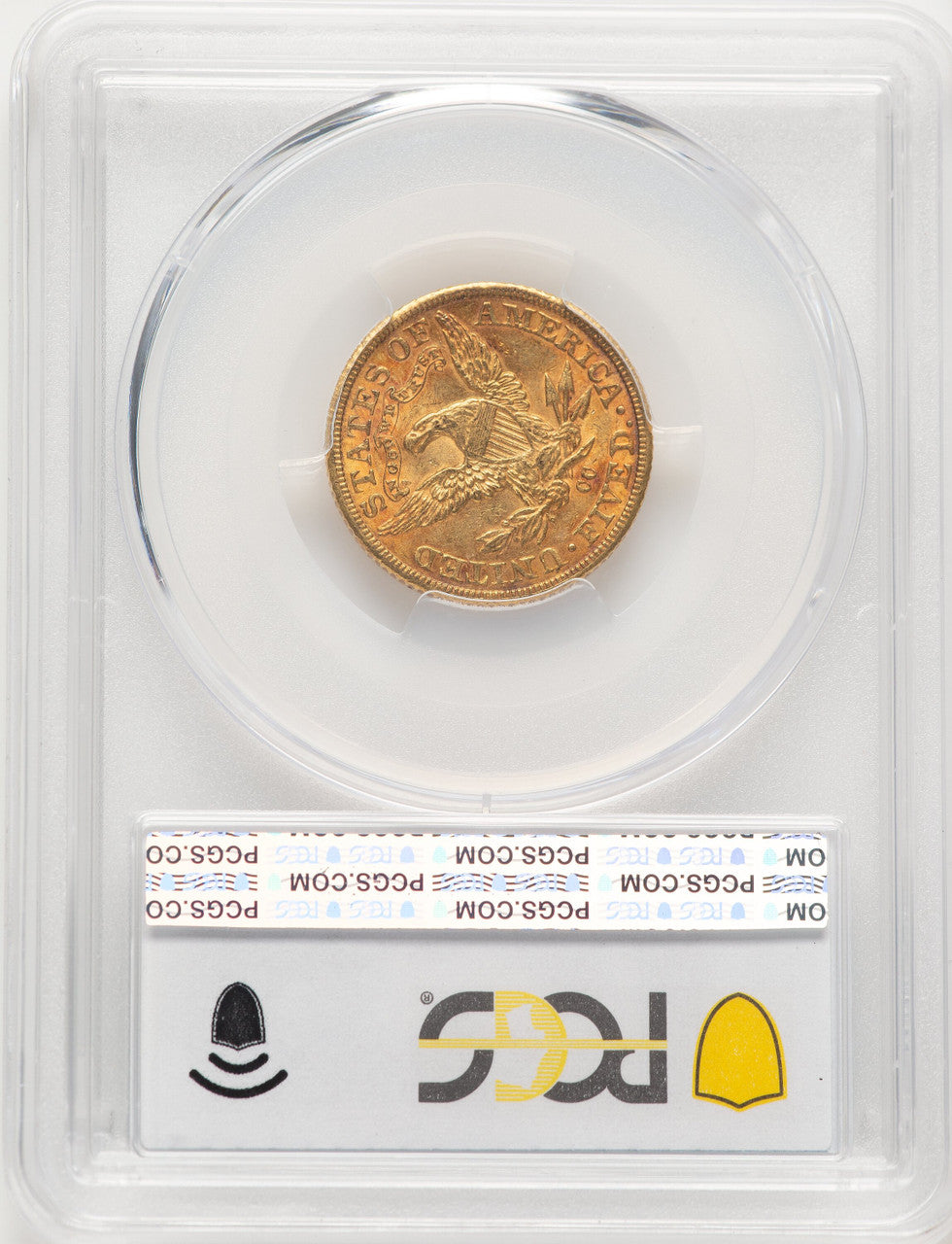 1890-CC $5 Liberty Half Eagle PCGS MS63